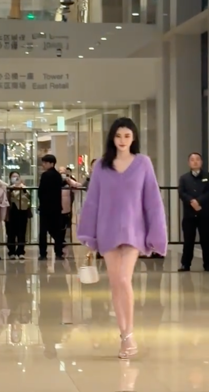 賭王新抱奚夢瑤被野生捕獲！178cm身材比例令人嘩然：腿好長！