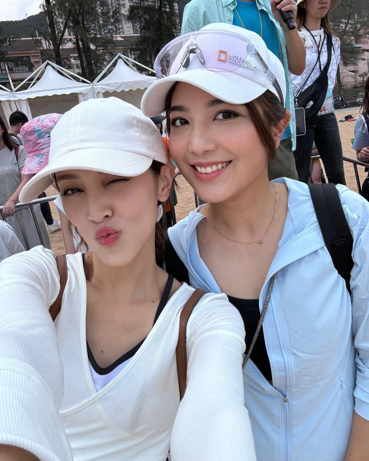 陳凱琳、單文柔驚喜同框合照！兩大視帝老婆私下成閨密好朋友！