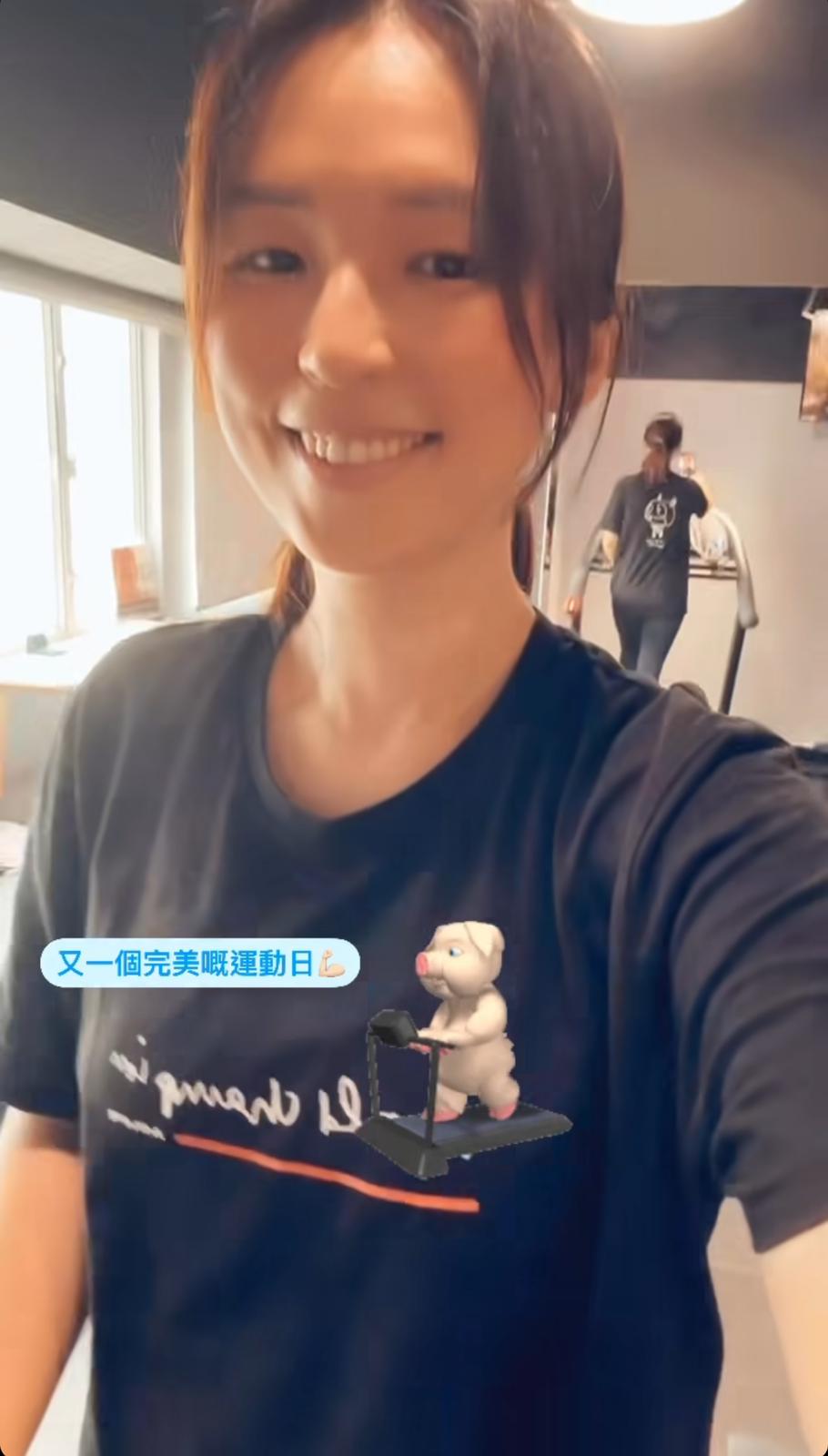 41歲孫慧雪曬素顏運動照香汗淋漓！真實狀態驚見招牌電眼全消失！