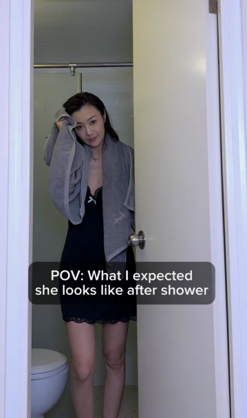 朱智賢超性感內衣透視晒絕對領域！背部全露直落臀部極誘人！