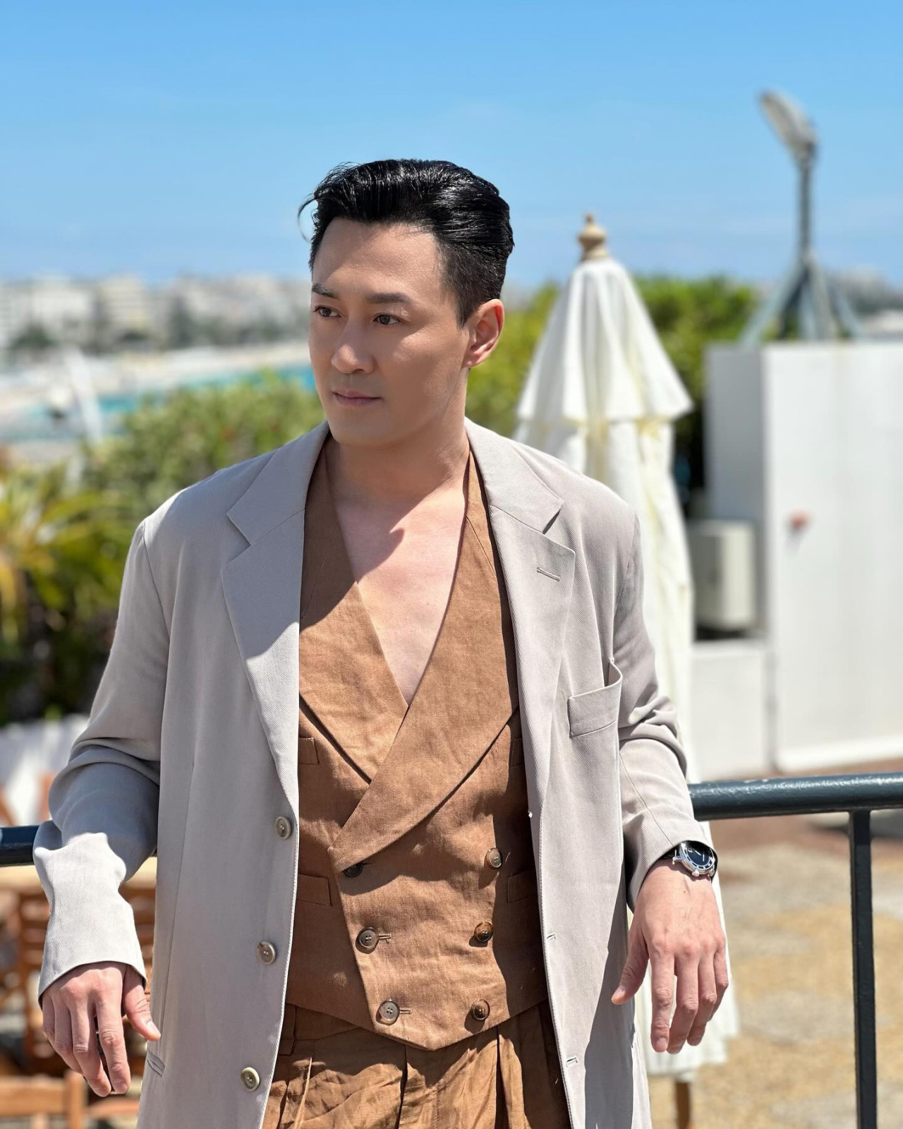 林峯被野生捕獲揭最真實人品！台下拖實小朋友盡顯父愛溫柔一面！