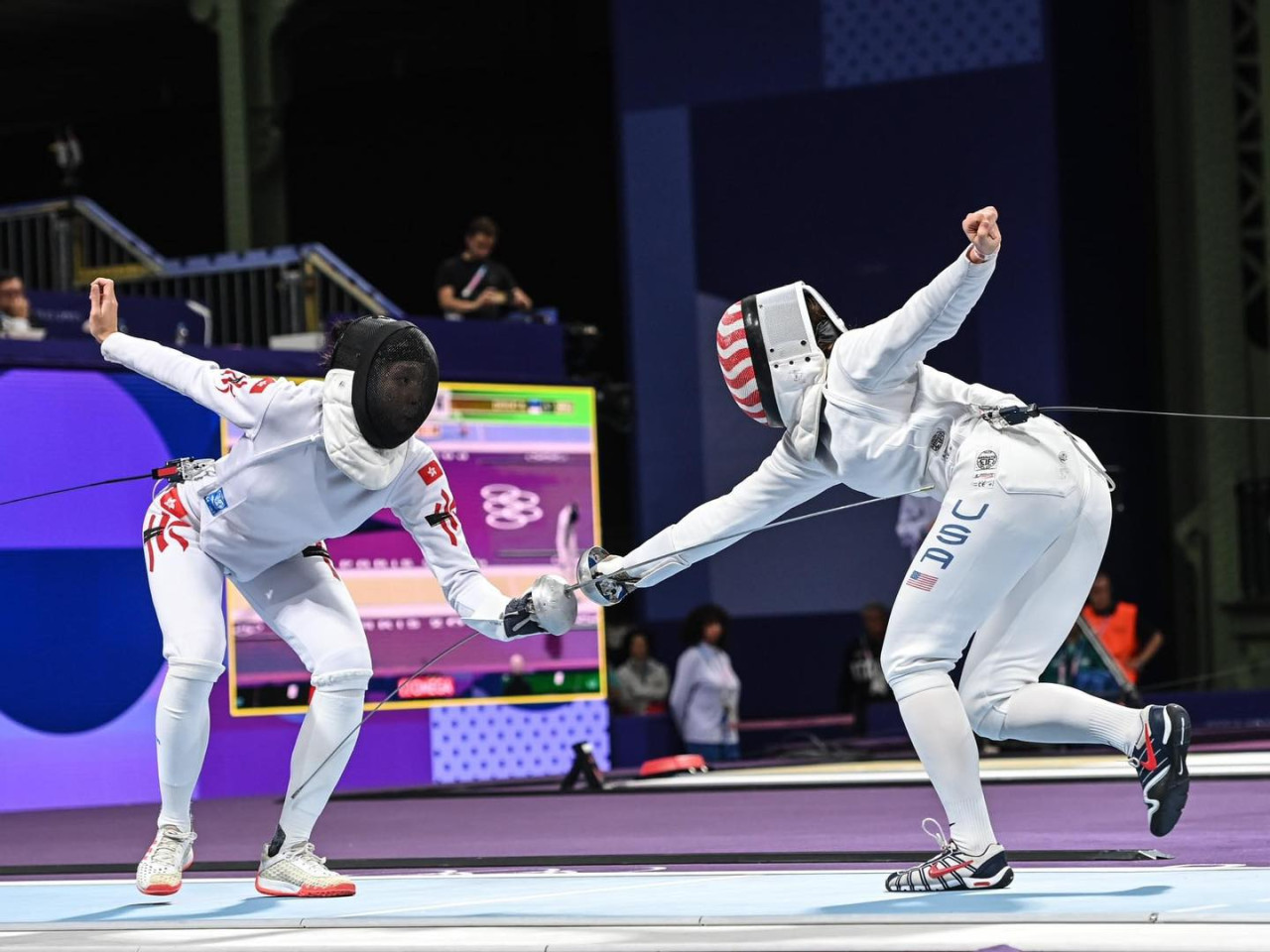 巴黎奧運女子重劍｜江旻憓成功為港奪金 連贏5場！賽後訪問喜極而泣：化腳傷挫折為動力