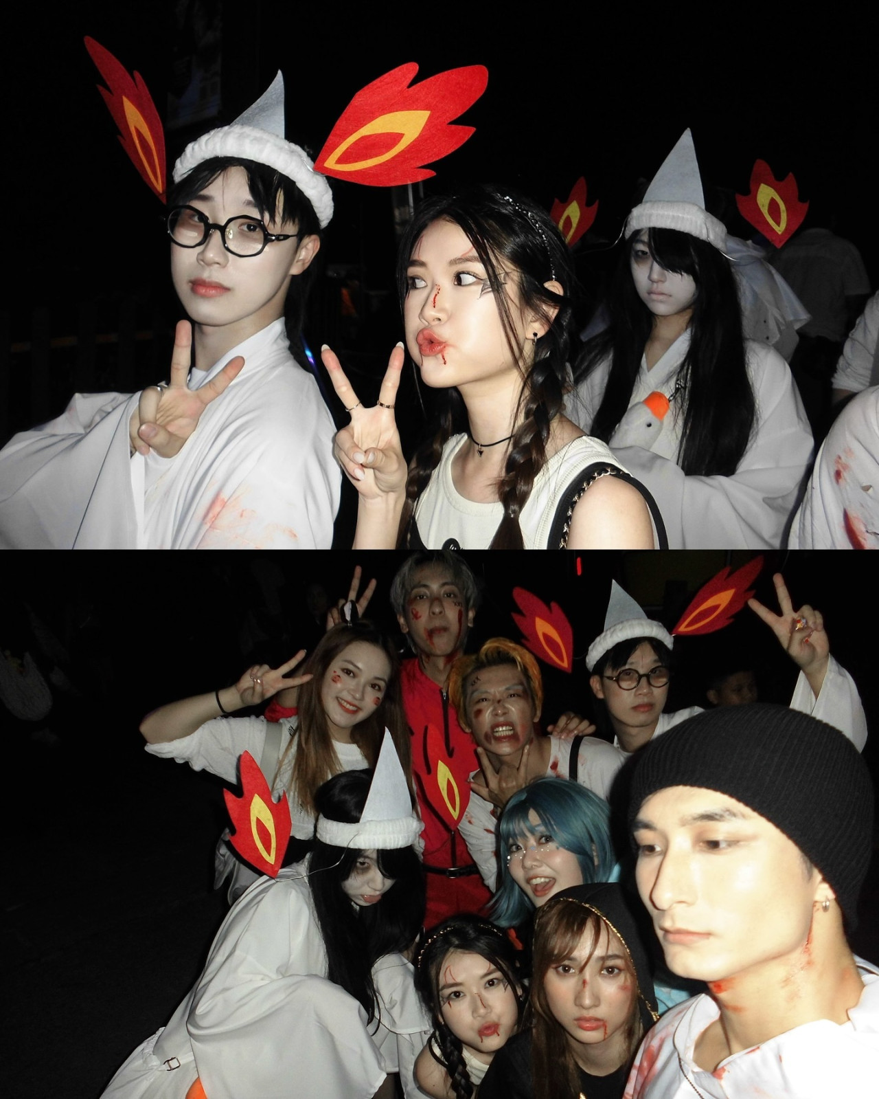 炎明熹驚嚇白面女鬼造型過Halloween！入雪櫃後明顯得閒激罕現身聲夢ReU | UHK 港生活