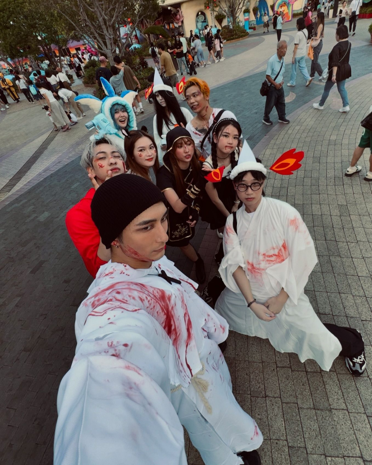 炎明熹驚嚇白面女鬼造型過Halloween！入雪櫃後明顯得閒激罕現身聲夢ReU | UHK 港生活