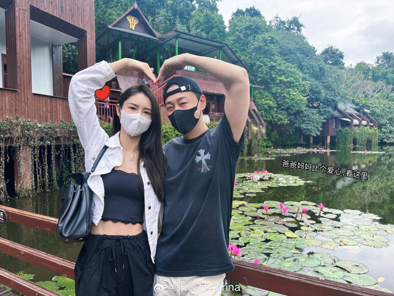 林峯慶祝結婚5周年紀念！曬臉貼臉合照一句話冧爆老婆張馨月