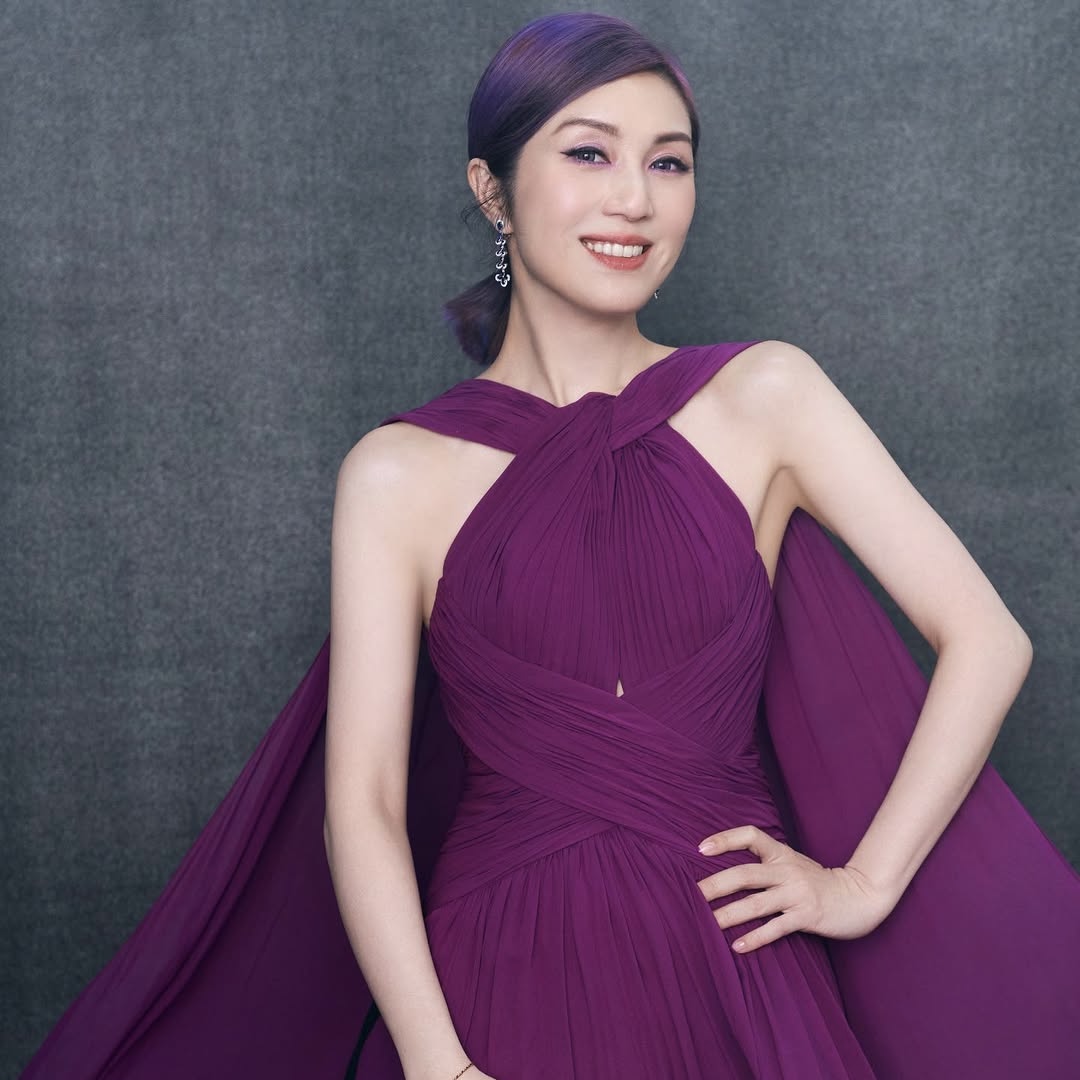 楊千嬅一改標誌性紫色髮型？！齊陰黑髮新造型被狠批不好看！