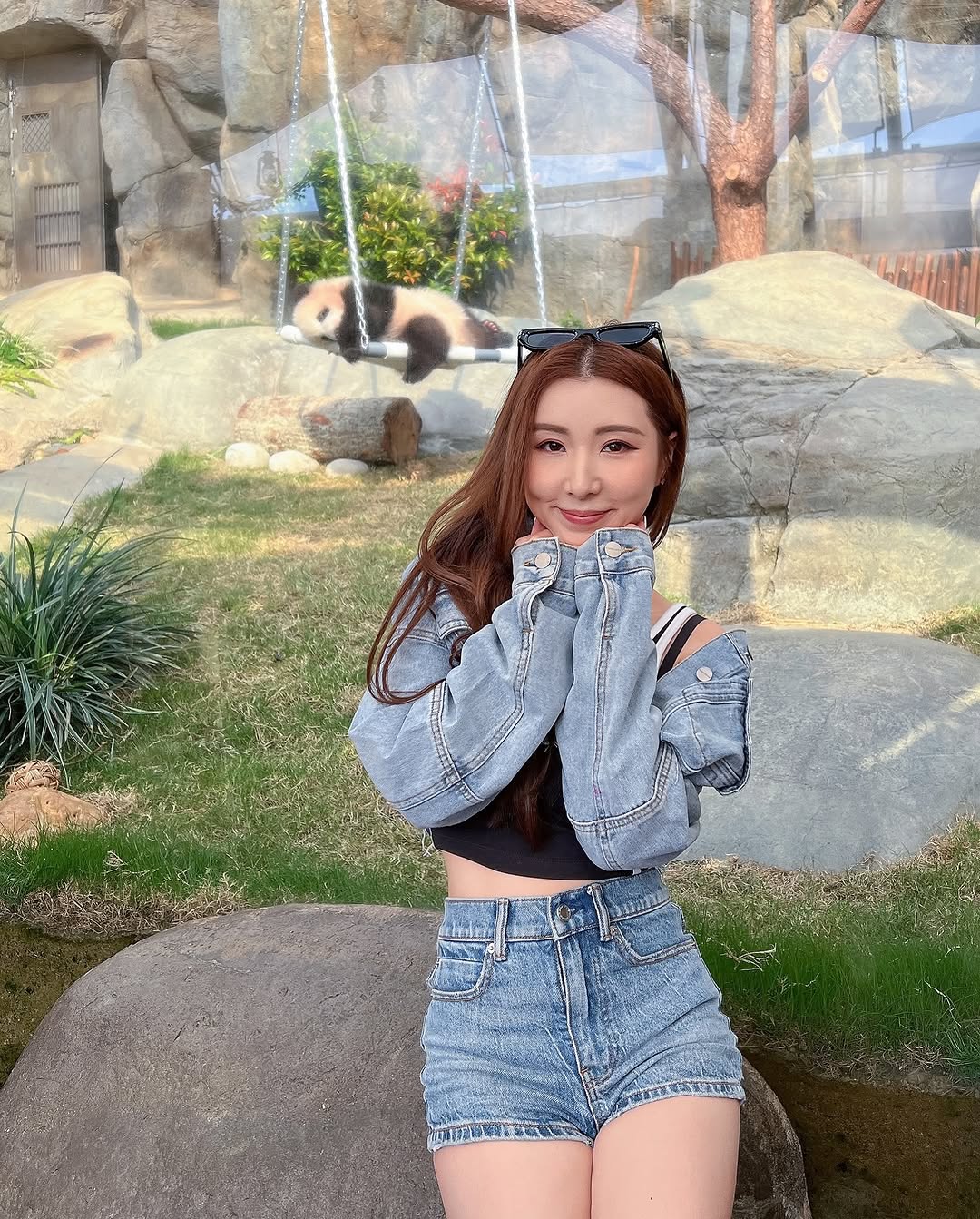 譚嘉儀無懼寒冬著少布性感泳衣！身材嬌小玲瓏惹火程度直逼滿分！