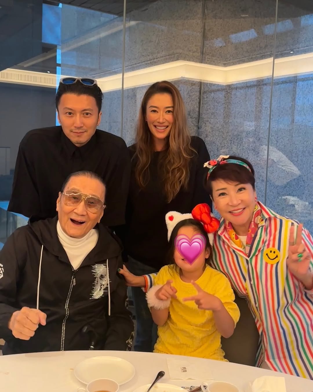  謝婷婷晒全家福賀囡囡6歲生日！謝霆鋒超寵外甥女！一事證外藉男友已融入家中