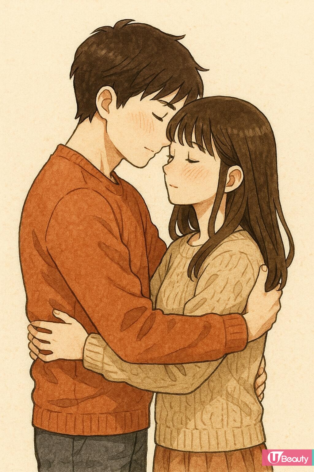 8大「情侶擁抱方式」看出男生心意！背後抱、單手抱等姿勢隱藏含意公開！各種抱法測愛情溫度+默契指數| U Beauty