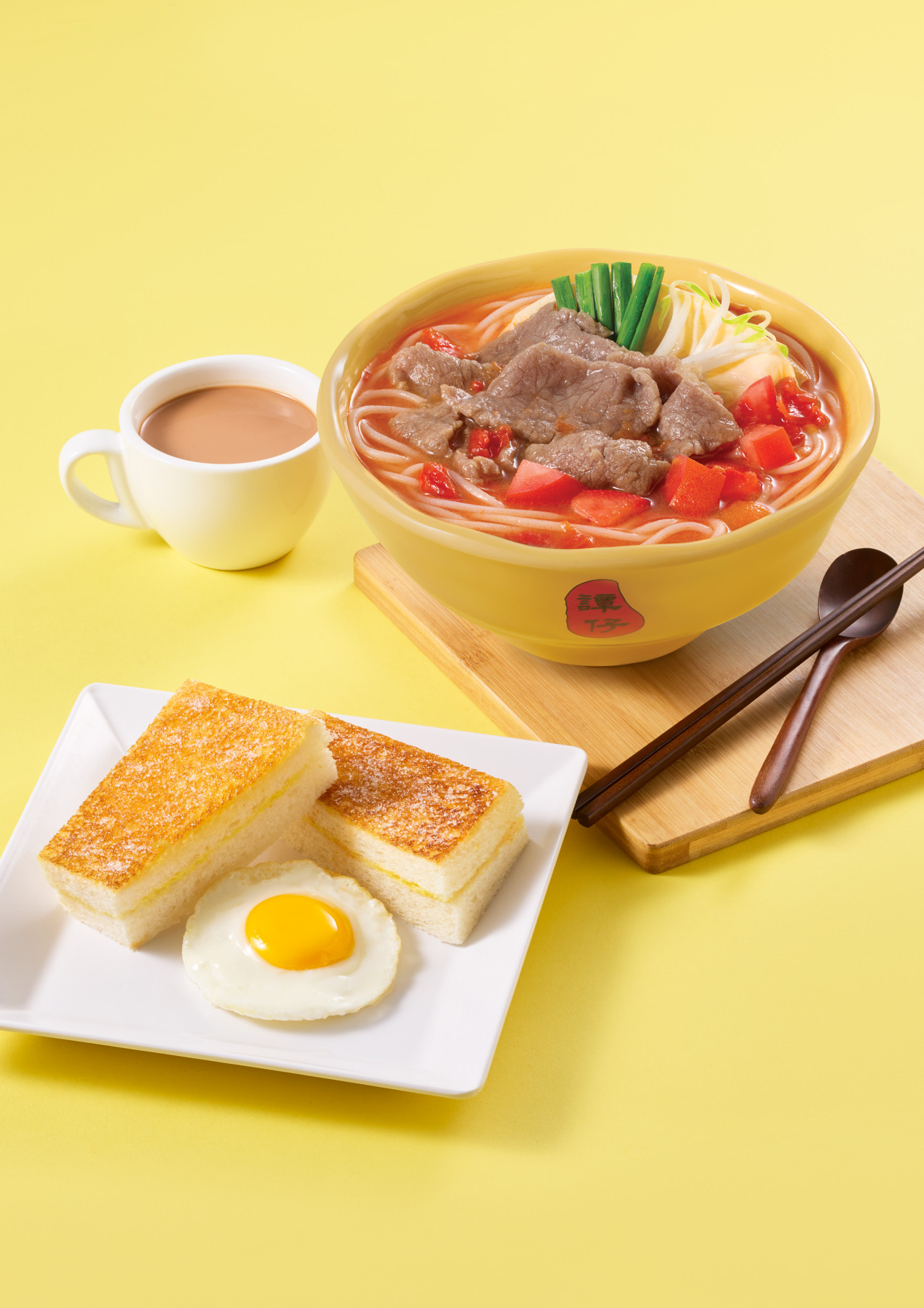 譚仔&三哥全新港式下午茶登場 $33食茄牛米線/沙嗲牛麵配多士炒蛋送熱飲 | U Food
