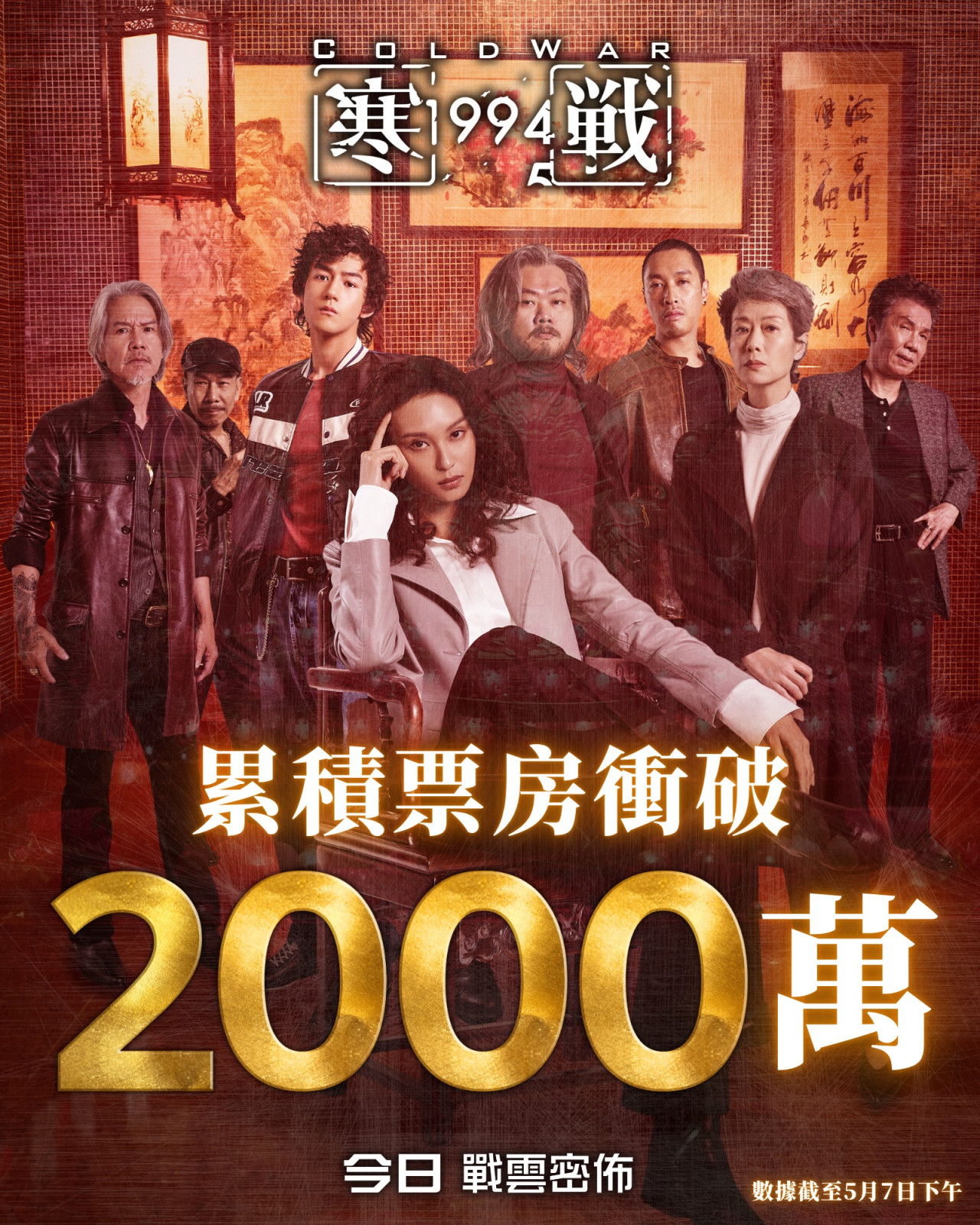 《寒戰1994》票房最新衝破3500萬 刷新系列票房紀錄有望突破第一集 | UHK 港生活