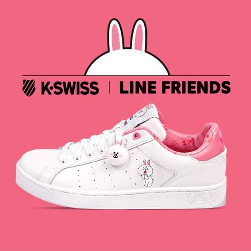 熊大掛飾+精緻印花！泰國K-SWISS聯乘LINE FRIENDS推出波鞋系列