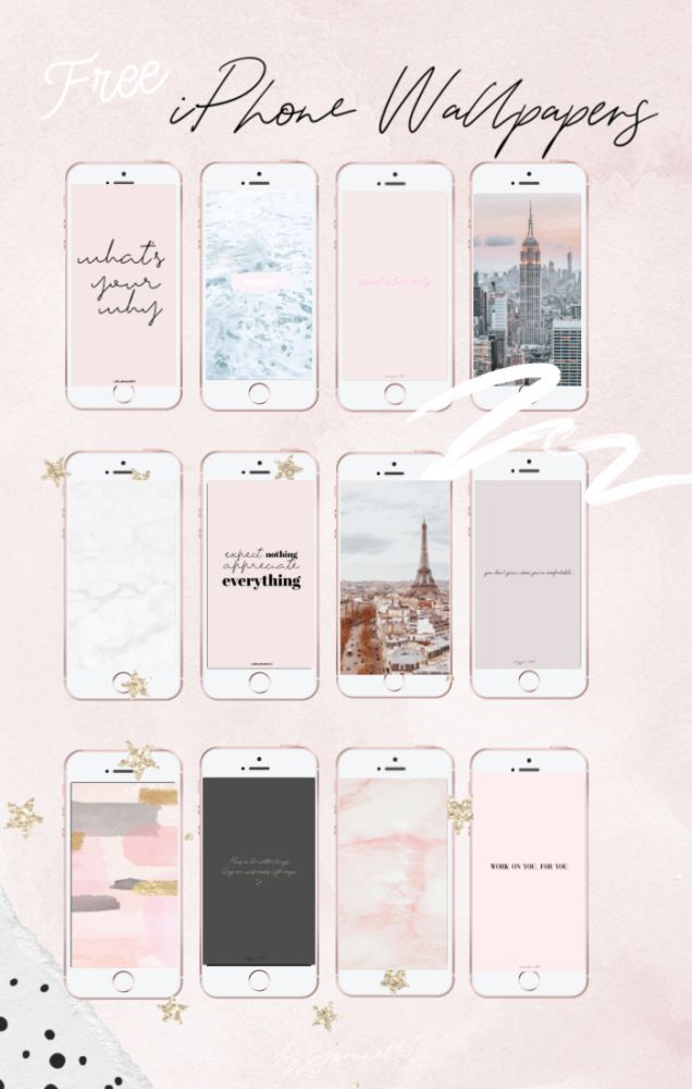 【手機wallpaper】21款治癒金句手機桌布！每天看著為自己打氣！全是粉嫩糖果色！