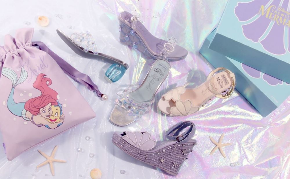 日本RANDA 新推小美人魚系列涼鞋！送超美收納袋、鞋盒！另附5大品牌Ariel產品合集！