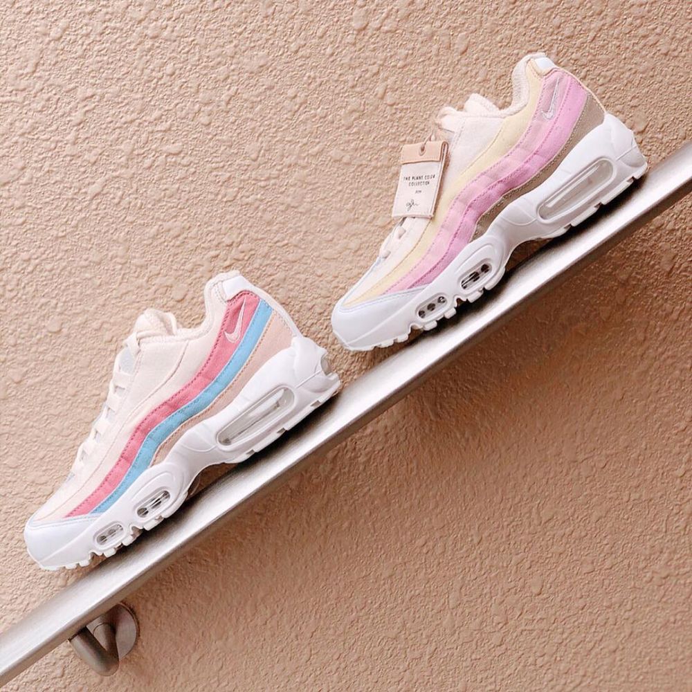 【波鞋2019】NIKE推出「夢幻糖果色」AIR MAX 95！採用天然植物染料！毛巾布質地超舒服！