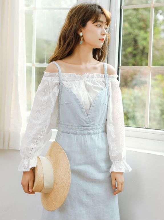 【淘寶推薦】24款淘寶春夏套裝推介！懶人穿搭大法！一字膊襯衫+浪漫吊帶裙！