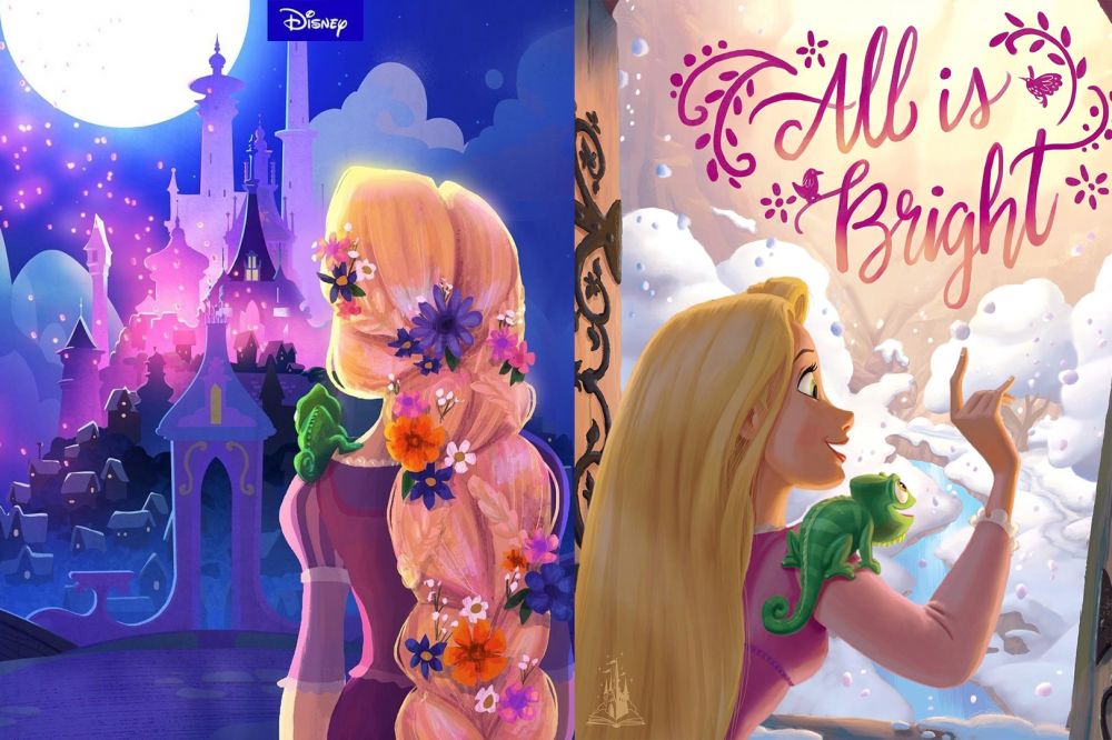 【手機wallpaper】20款迪士尼公主桌布！小魚仙、貝兒送上打氣金句！All is bright. New adventures await.