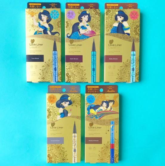 擁有如茉莉公主般的深邃眼妝！ 日本新推限定《阿拉丁》系列Love Liner眼線筆！