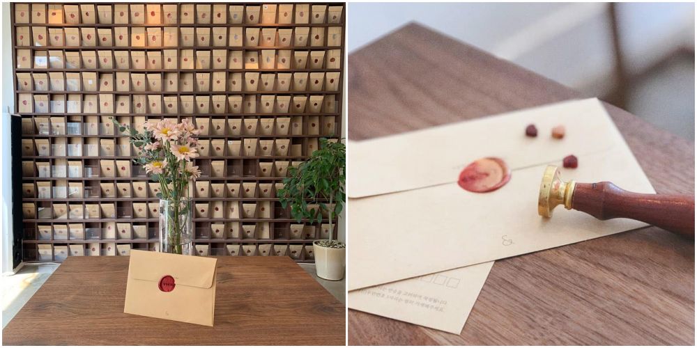 寫信給一年後的自己！打卡熱點！韓國文青女生熱捧letter to the Future咖啡店