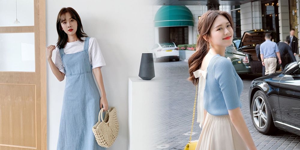 【淘寶推薦】16款清新粉藍色時尚單品！超美連身裙、涼鞋、手袋！約會不敗穿搭術get！