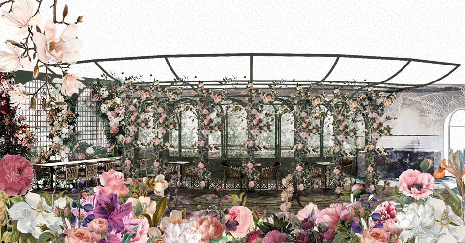 【內附地址參考】5家泰國人氣花花CAFE！一整幅夢幻花牆任你影！邊嘆咖啡邊吃芒果糯米飯！