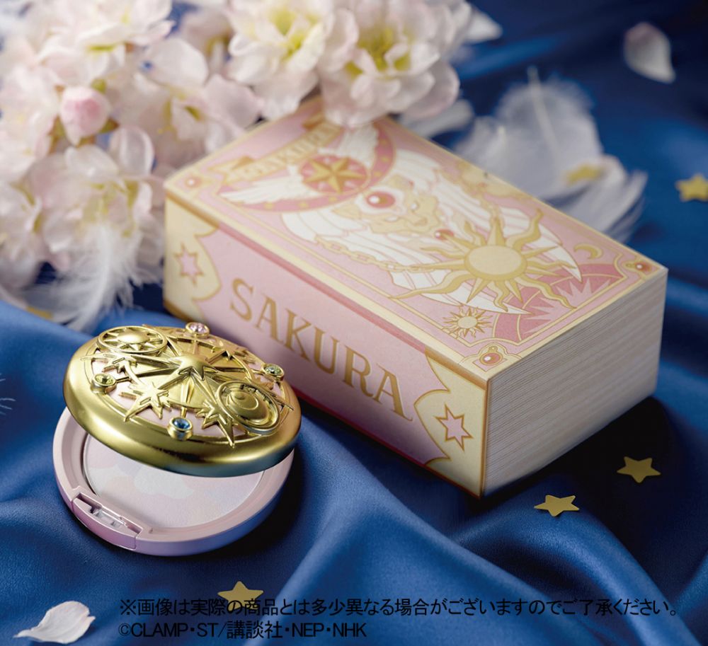 日本CreerBeaute新推百變小櫻魔法陣粉餅！魔法咭書設計包裝盒！很值得收藏！