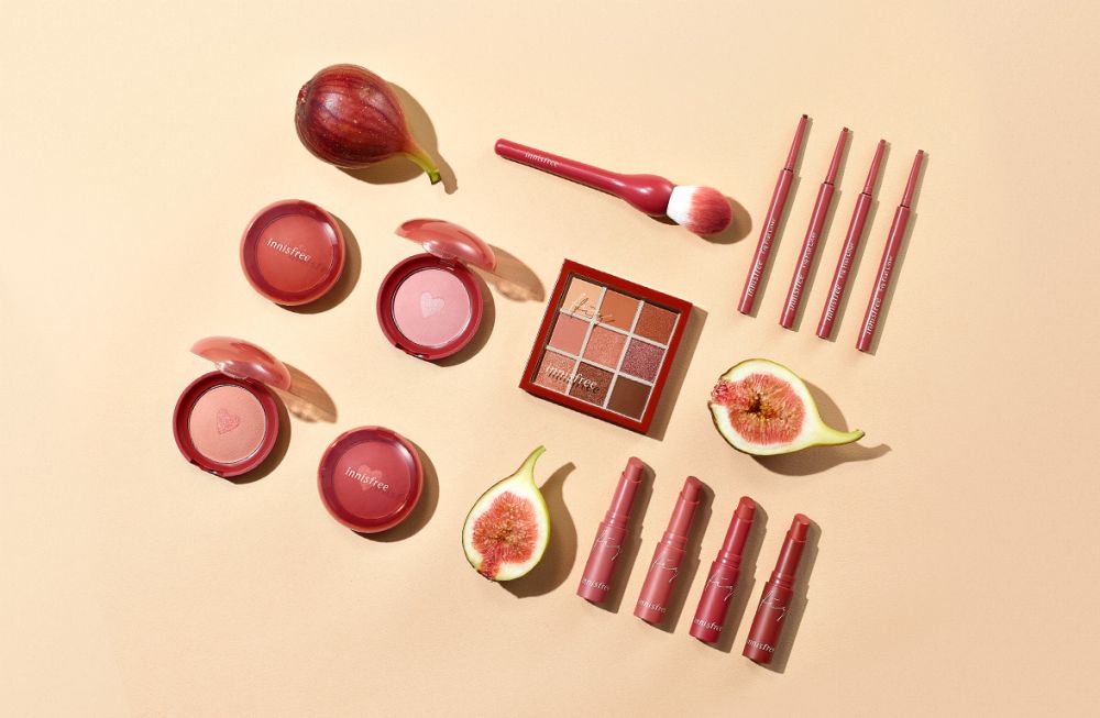 韓國innisfree推出無花果彩妝系列！9色眼影盤/心形胭脂/胭脂掃超搶手！