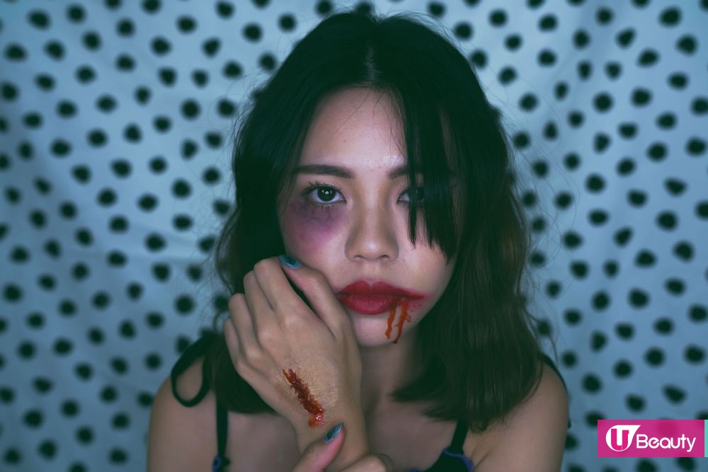 【萬聖節2019】低成本＆高像真度受傷妝！3個簡易萬聖節妝教學