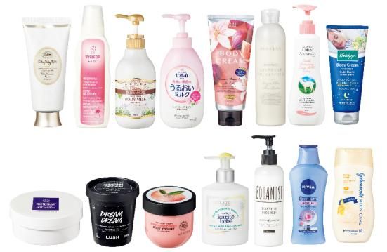 日本雜誌實測15款保濕身體乳霜！高效保濕易吸收+香味持久！