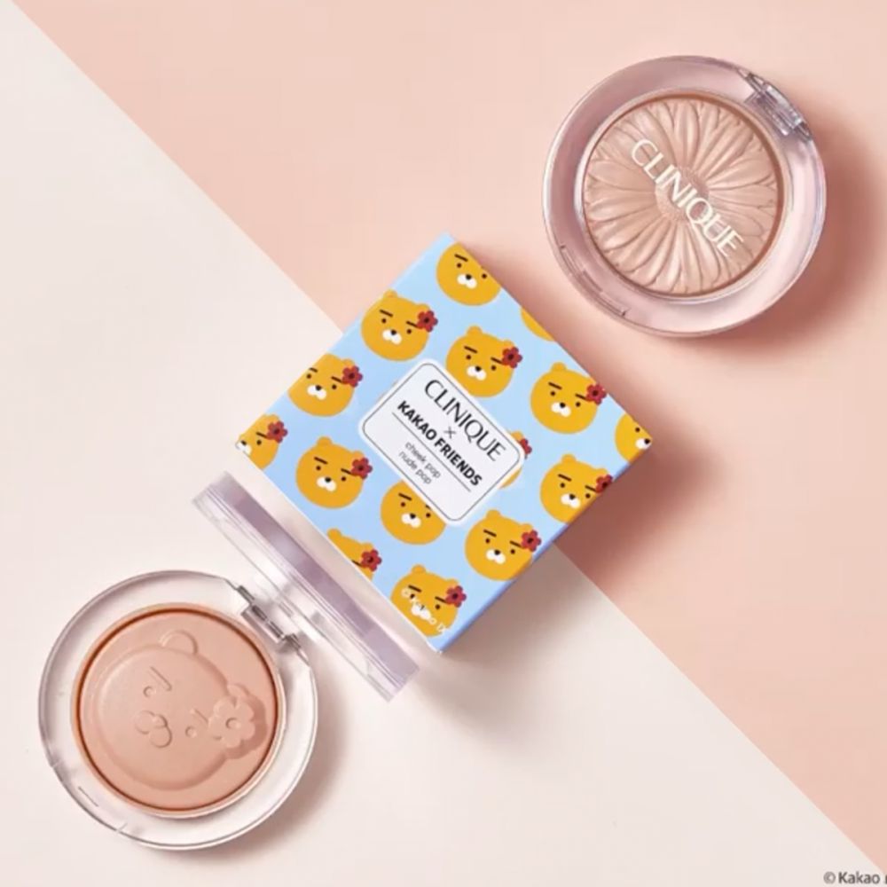 韓國CLINIQUE聯乘Kakao Friends！人氣「花之戀光感胭脂」印上可愛Ryan/Apeach/Neo！