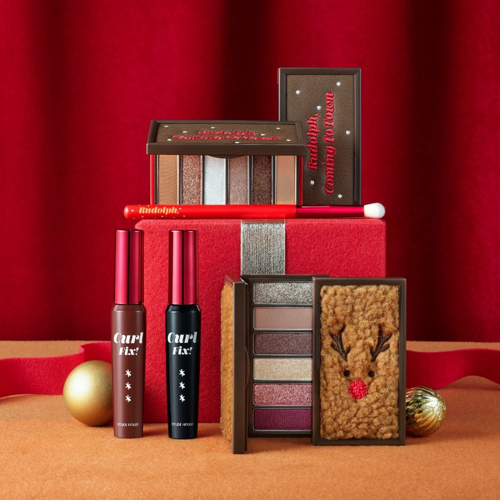 【聖誕2019】ETUDE HOUSE限量馴鹿彩妝系列！推介皇牌6色眼影盤+聖誕紅色系唇膏！內附聖誕限時優惠！