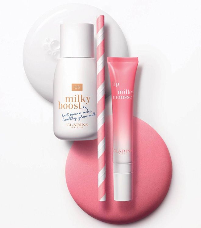 【2020新品】CLARINS推出春日牛奶彩妝系列！粉嫩牛奶色粉底、唇彩！讓人少女心爆發！