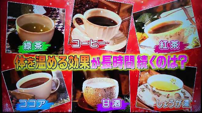 日本節目實測6款冬天暖身熱飲！邊款飲品最保暖？薑茶只排第3！