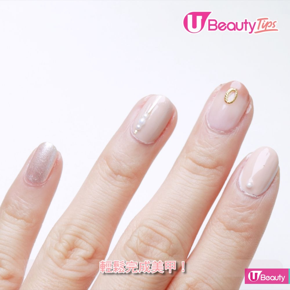 乾淨整潔！短指甲也能讓手指看起來很修長！3款短美甲提案