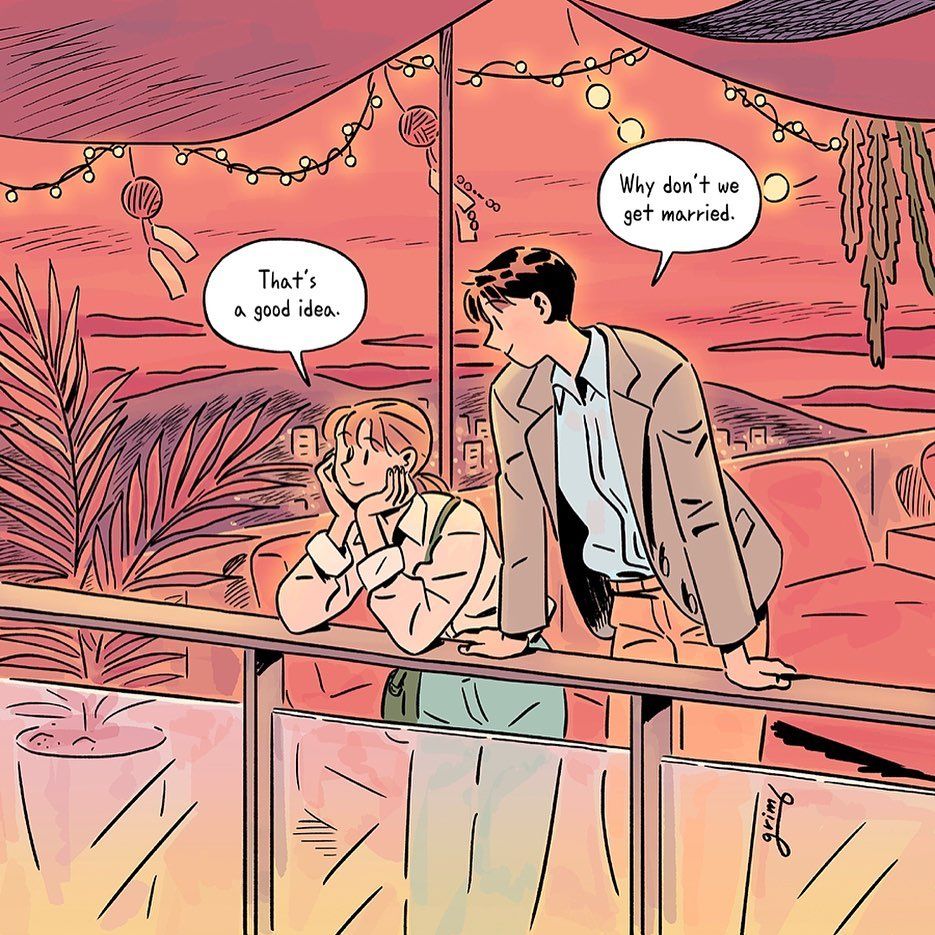 【愛情插畫】細數10個情侶暖心小細節！有你照顧最幸福、感激遇到你！你們有共鳴嗎？