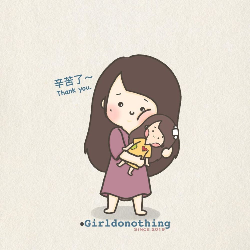 【女生插畫】「把身上的標籤撕去吧，一切都由自己決定」8句女生暖心語錄！句句戳中心坎！