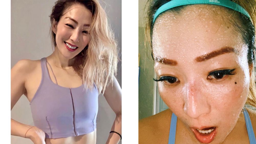 鄭秀文傳授畫超防汗眼線秘訣！運動爆汗持久零溶妝！眼妝秘密是用這個工具！