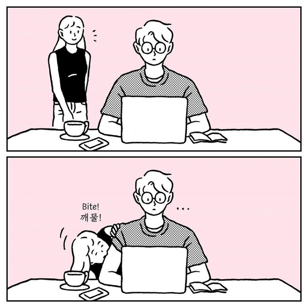 【愛情漫畫】「你是我最堅強的後盾」細數9個情侶甜蜜小確幸！藏在日常中的溫馨細節！