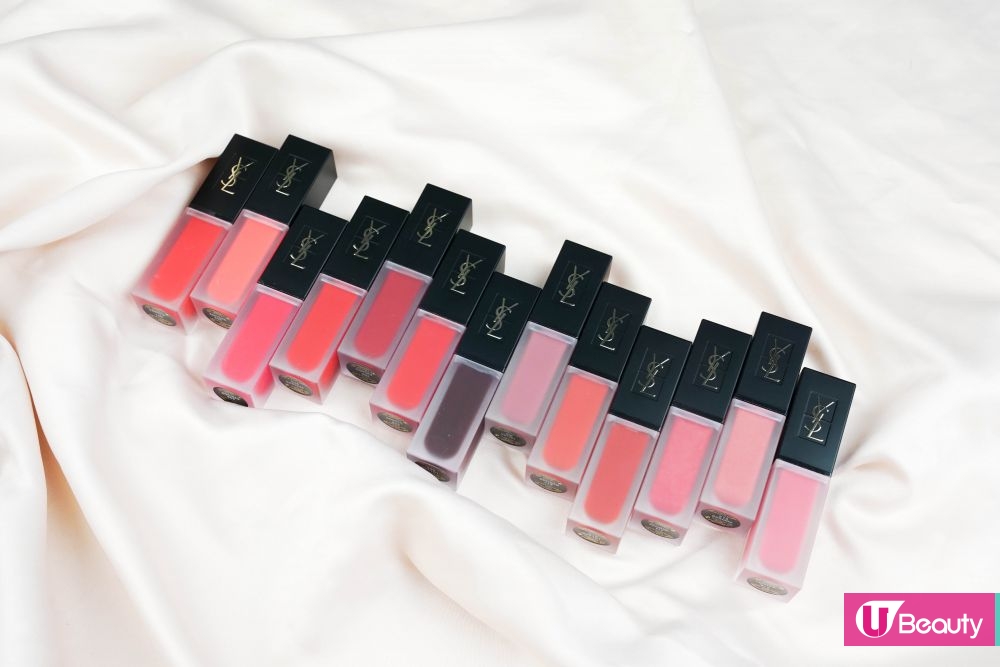 YSL BEAUTÉ推出全新13色絕魅柔霧唇釉！兼具啞緻及柔滑質感！完美覆蓋唇色！