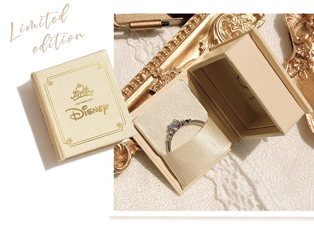 迪士尼公主寶石戒指！浪漫波紋設計！夢幻湖水綠、天空藍、紫色寶石！你喜歡哪款？