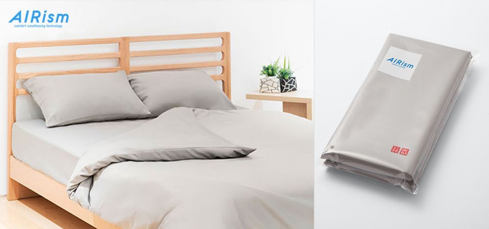 UNIQLO AIRism床品系列8月中登陸香港！清涼感床單、枕頭套！