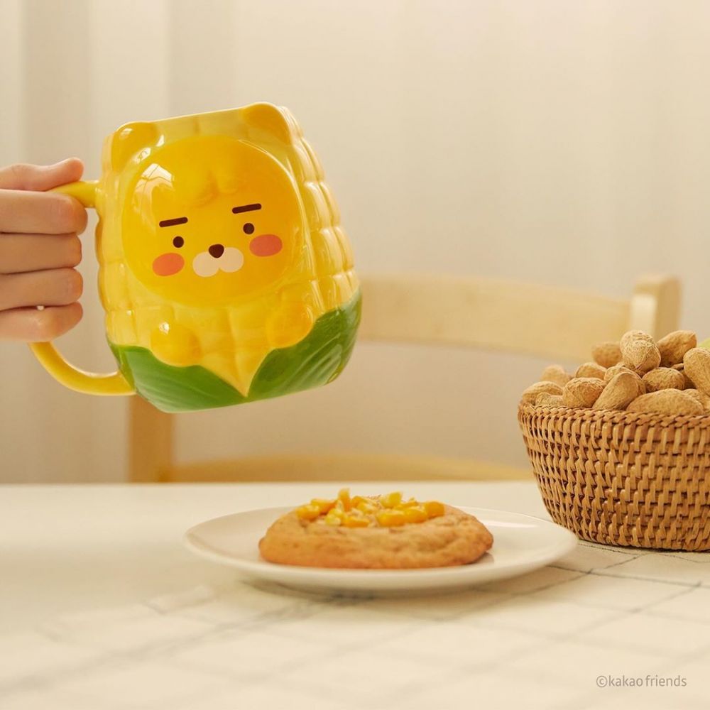 韓國KAKAO FRIENDS推出「秋冬果實」系列新品！Ryan化身「粟米杯」造型超可愛！睡衣都有！