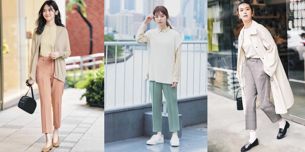 UNIQLO西褲增高穿搭示範！超顯瘦OL穿搭技巧！日本地區詢問度高！