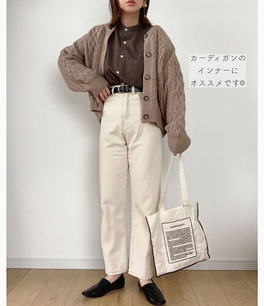 【穿搭教學】日本達人分享大地色系穿搭教學！單靠一件循環搭出5種風格！GU襯衫可以「這樣」穿！