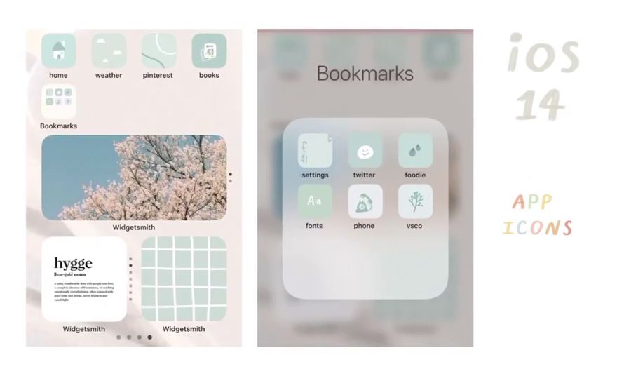 【iOS14】iPhone自訂App圖示免費下載！36款可愛手繪icon素材！直接截圖使用！