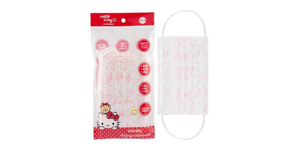 Sanrio正版印花成人口罩最平$3.8/個！迷你屏幕清潔劑/口罩收納袋/布口罩預售！【附購買連結】