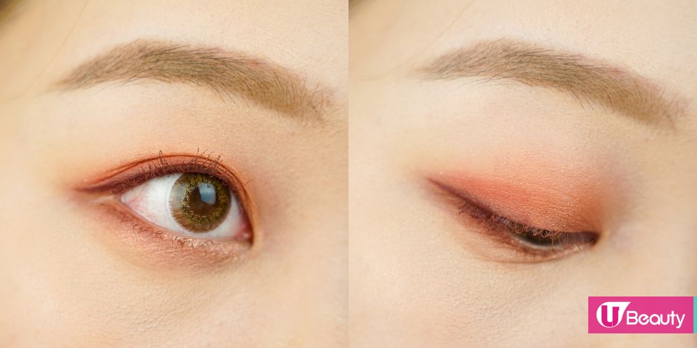 【眼妝教學】實用性高！復古柔和粉啡調眼妝！只需一盒眼影就OK！