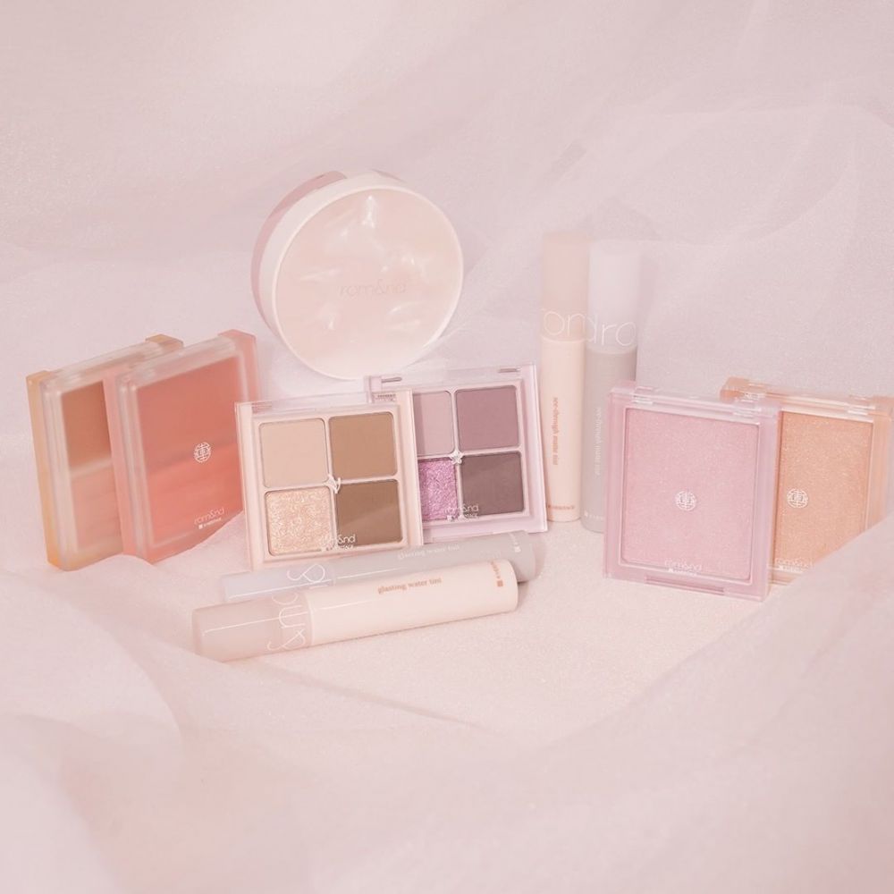 5大韓國品牌彩妝新品合集！rom＆nd粉嫩韓服彩妝系列！閃爍妝容必備！