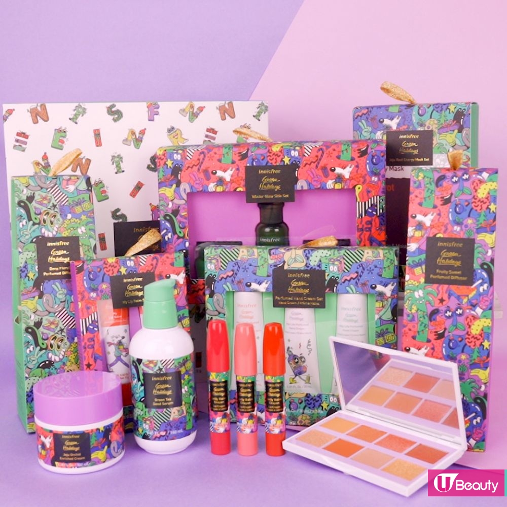 【聖誕2020】innisfree聯乘Steven Harrington推出綠色聖誕限量系列！性價比高！聖誕禮物必選！