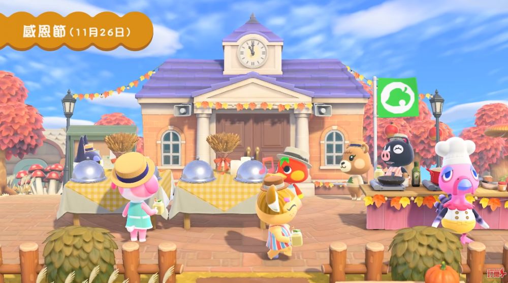 【動森更新】《動物森友會》冬季更新率先看！感恩節、聖誕節活動！全新可愛表情、髮型！